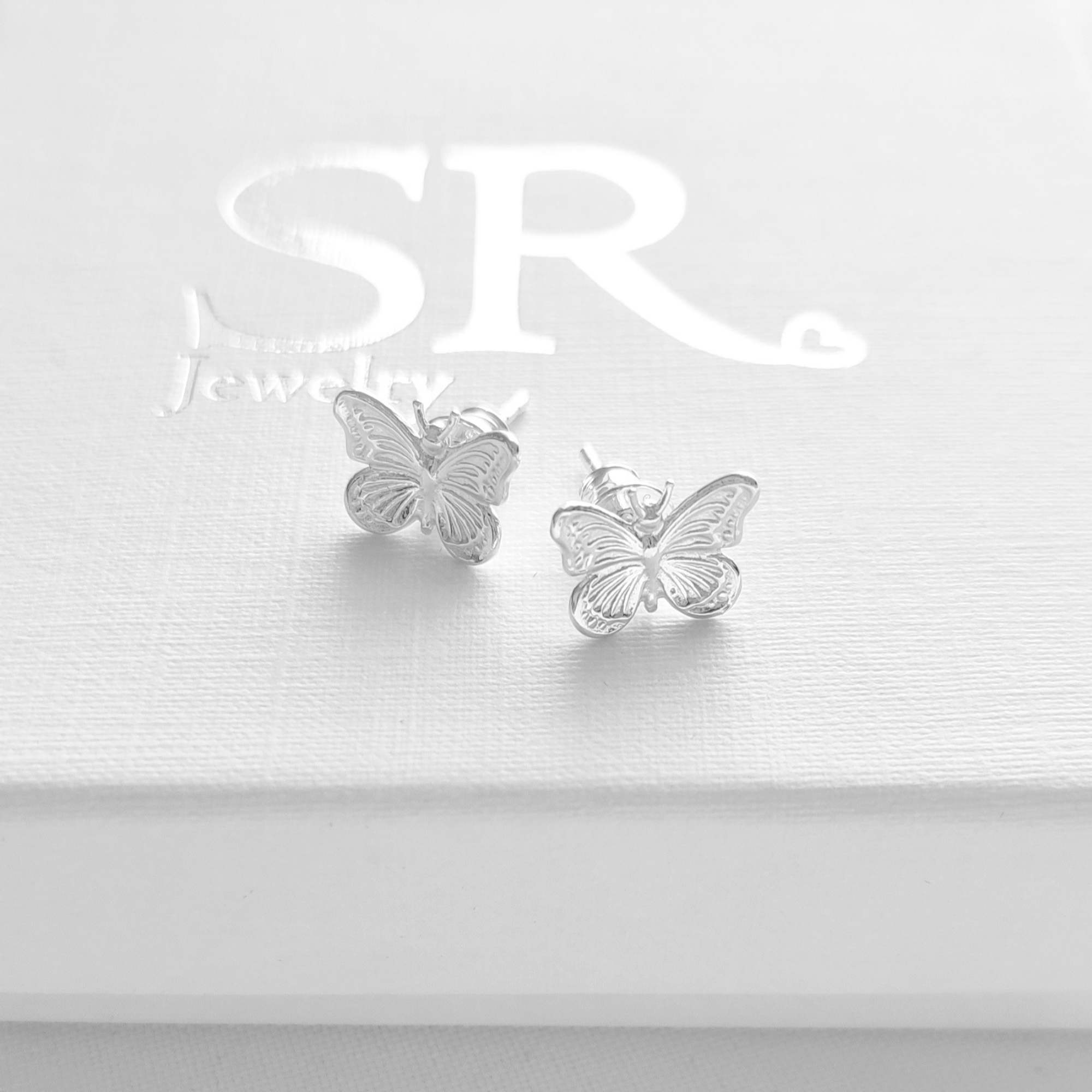 Schmetterling Ohrstecker Silber 925 | SR Jewelry
