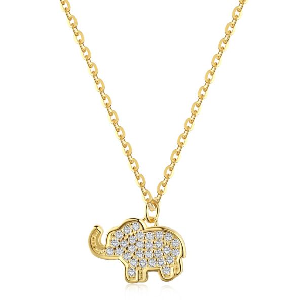 Kette Elefant gold